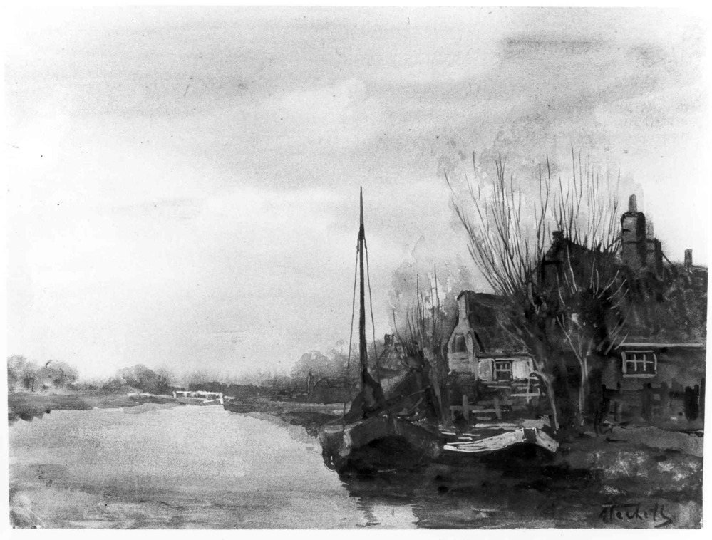 Vaart met twee schepen